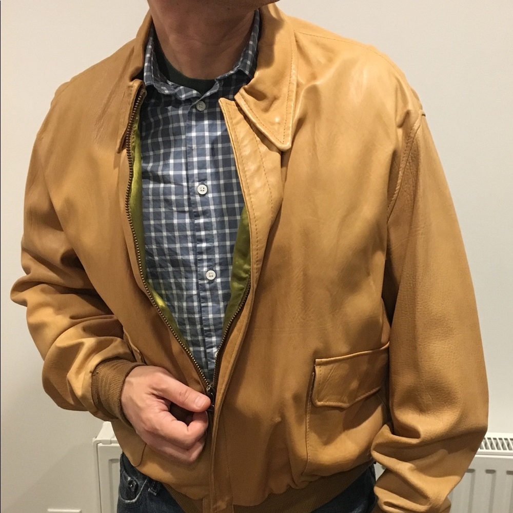 Vintage (80s) Giorgio Armani Cafe Racer style